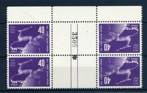 Israel 2x 28 KZ postfrisch #JK413