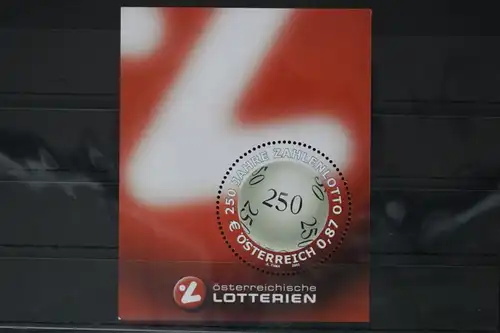 Österreich Block 17 mit 2396 postfrisch #VS050