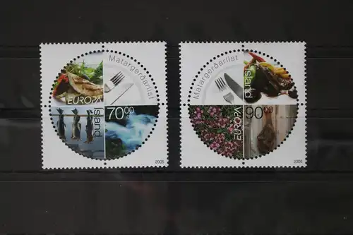 Island 1102-1103 postfrisch Europa Gastronomie #VS047
