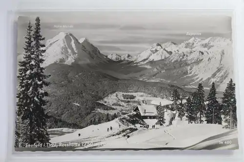 AK Seesfeld in Tirol Rosshütte 1750 m, Panorama 1962 #PJ545