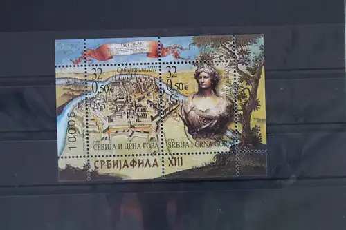 Jugoslawien Block 56 mit 3147-3148 postfrisch #VS297