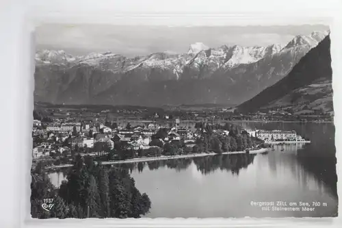 AK Zell am See Bergstadt 760 m mit Steinernem Meer 1962 #PJ644