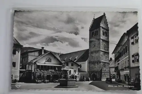 AK Zell am See Stadtplatz 1954 #PJ643