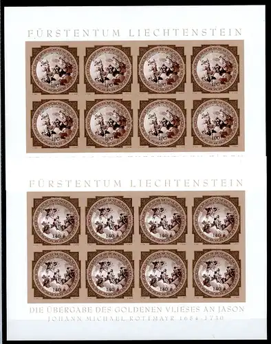 Liechtenstein Kleinbögen 1555-1556 postfrisch #JE809