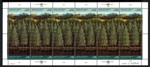 UNO Genf ZD-Bogen 165-166 postfrisch Naturschutz #IV345