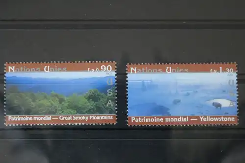 Vereinte Nationen Genf 473-474 postfrisch UNESCO Weltkulturerbe #VU822