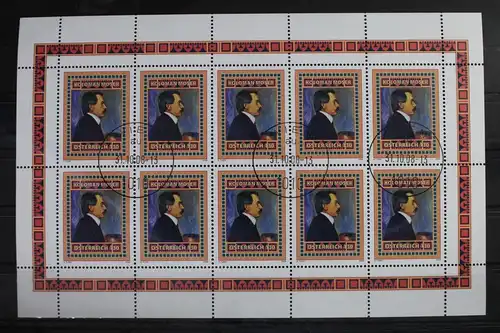 Österreich 2781 gestempelt als Kleinbogen #VS852