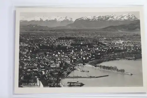 AK Bregenz am Bodensee Stadtansicht 1931 #PJ676