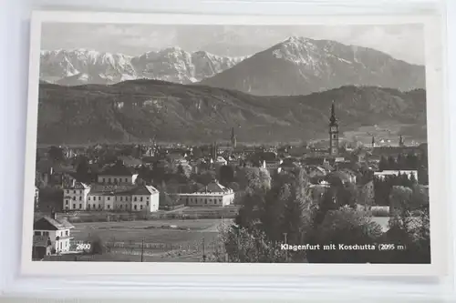 AK Klagenfurt mit Koschutta (2095) 1943 #PJ806