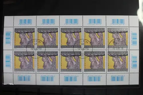 Österreich 2807 gestempelt als Kleinbogen #VS848