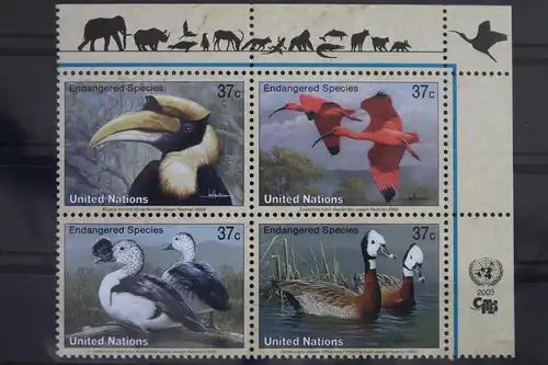 Vereinte Nationen Wien 925-928 postfrisch Viererblock #VT235