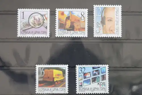 Jugoslawien 3133-3137 postfrisch #VT276