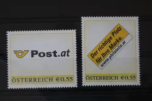 Österreich Marken auf Privatbestellung 1-2 postfrisch #VU956