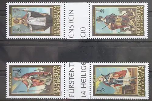 Liechtenstein 1326-1329 postfrisch als 2 Paare #VT473