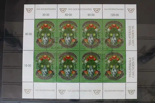 Österreich 2158 gestempelt als Kleinbogen #VV266