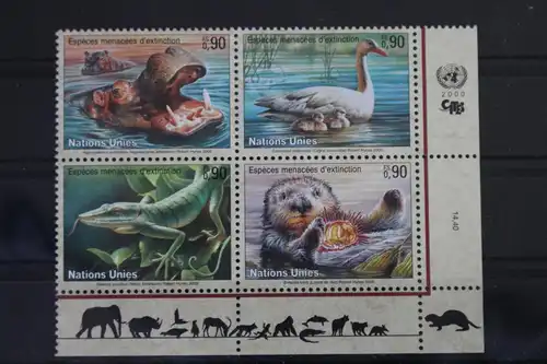 Vereinte Nationen Genf 385-388 postfrisch Viererblock #VV489