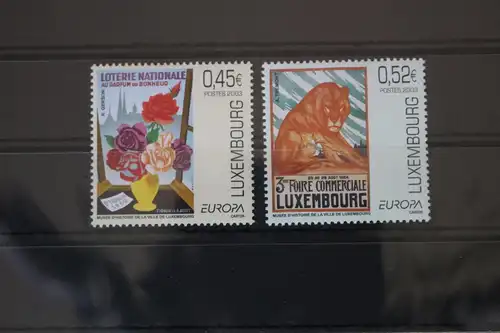 Luxemburg 1607-1608 postfrisch Europa #VV397