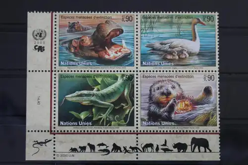 Vereinte Nationen Genf 385-388 postfrisch Viererblock #VV488