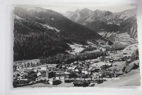 AK Döllach i. Mölltal (1013 m) mit Schobergruppe 1956 #PJ714