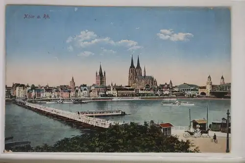 AK Köln am Rhein Stadtansicht 1915 #PJ866