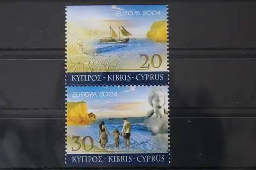 Zypern 1035 Do-1036 Du postfrisch Europa Ferien #VW341
