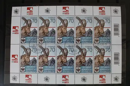 Österreich 3019 gestempelt als Kleinbogen #VV310