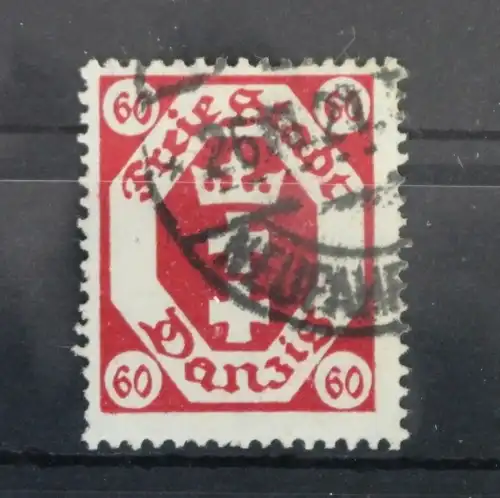 Danzig 81b gestempelt geprüft Infla Berlin #VT638