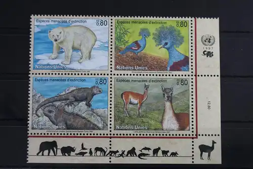 Vereinte Nationen Genf 305-308 postfrisch als Viererblock #VU398