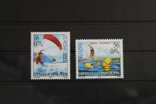 Jugoslawien 3196-3197 postfrisch Europa #VU318