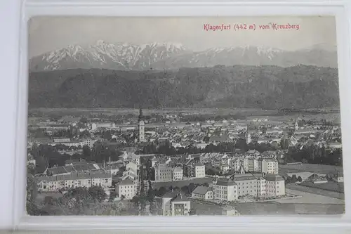 AK Klagenfurt (442 m) vom Kreuzberg 1914 #PJ805
