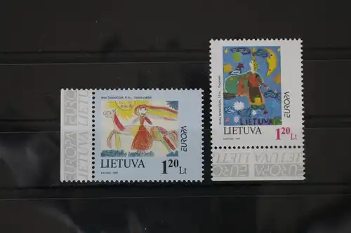 Litauen 636-637 postfrisch Europa #VX212