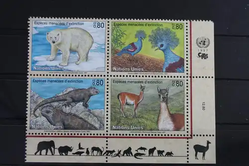 Vereinte Nationen Genf 305-308 postfrisch als Viererblock #VU399