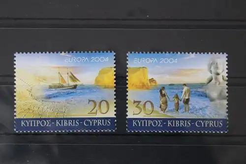 Zypern 1035 A-1036 A postfrisch Europa Ferien #VW338