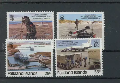 Falkland Inseln 460-463 postfrisch Pioniere #JK827