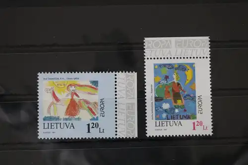 Litauen 636-637 postfrisch Europa #VX210