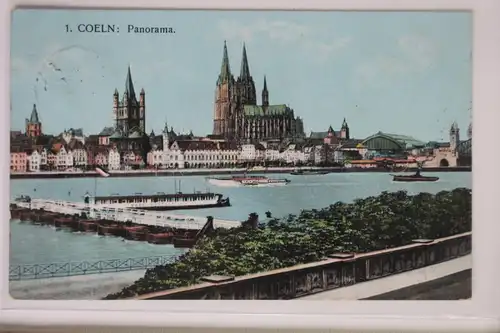 AK Köln am Rhein Panorama 1913 #PJ882