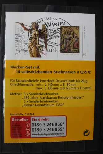 BRD MH 76 gestempelt Markenheftchen #VW002