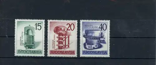 Jugoslawien 927-29 postfrisch Energie #JL218