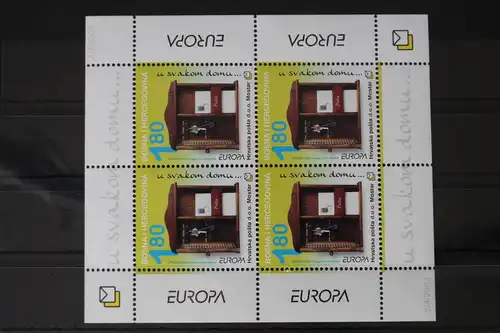 Kroatische Post (Mostar) Block 2 mit 106 postfrisch Europa #VW184