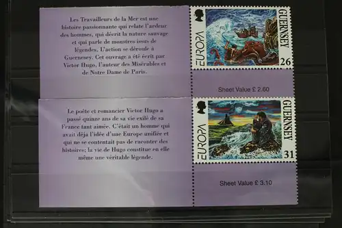 Großbritannien Guernsey 734-735 postfrisch Europa #VX194