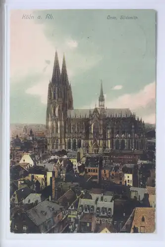 AK Köln am Rhein Dom, Südseite Künstlerkarte Dürer No. 141 #PJ858