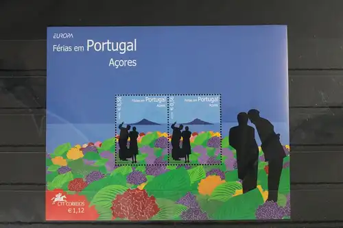 Portugal Azoren Block 27 mit 501 postfrisch #VW396