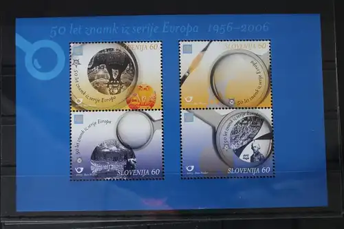 Slowenien Block 23 mit 543-546 postfrisch #VX550