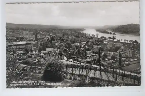 AK Rhöndorf a. Rhein Gesamtansicht mit Blick auf Nonnenwerth #PK045