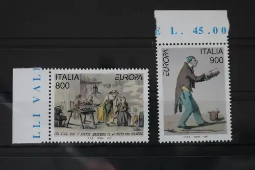 Italien 2496-2497 postfrisch Europa #VX182