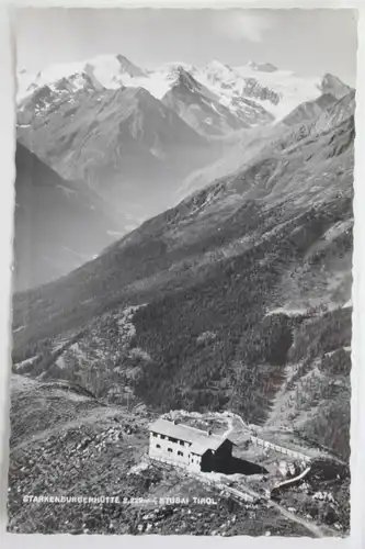 AK Starkenburger Hütte 2229 m Stubai Tirol #PJ957