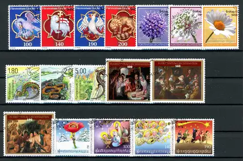 Liechtenstein Lot aus 2015 Ersttagssonderstempel #JM350