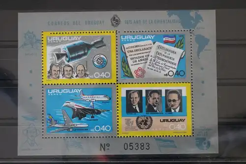 Uruguay Block 27 postfrisch #VW553