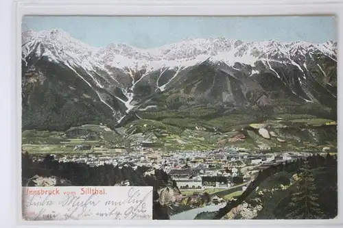 AK Innsbruck vom Silltal 1906 #PK102