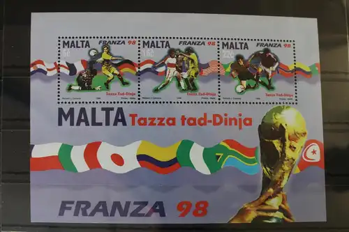 Malta Block 17 mit 1047-1049 postfrisch #VX455